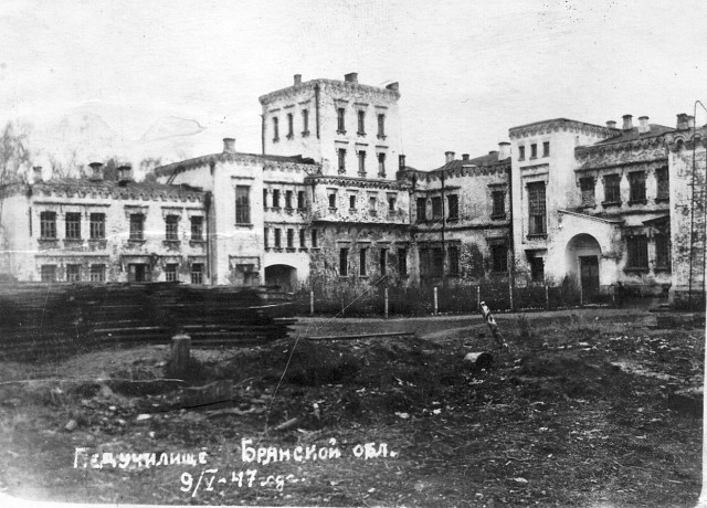 Дворец Воейковых - школа с 1939 по 1986.